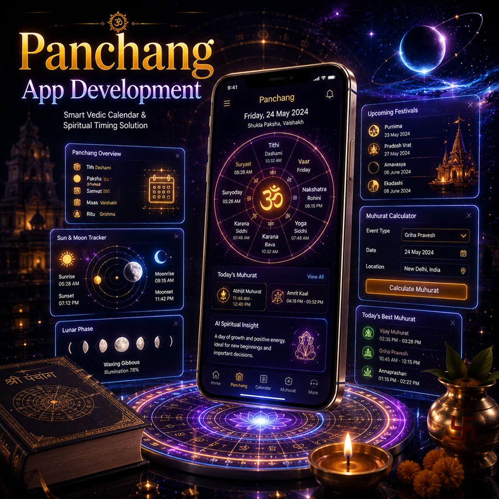 Panchang app development solutions